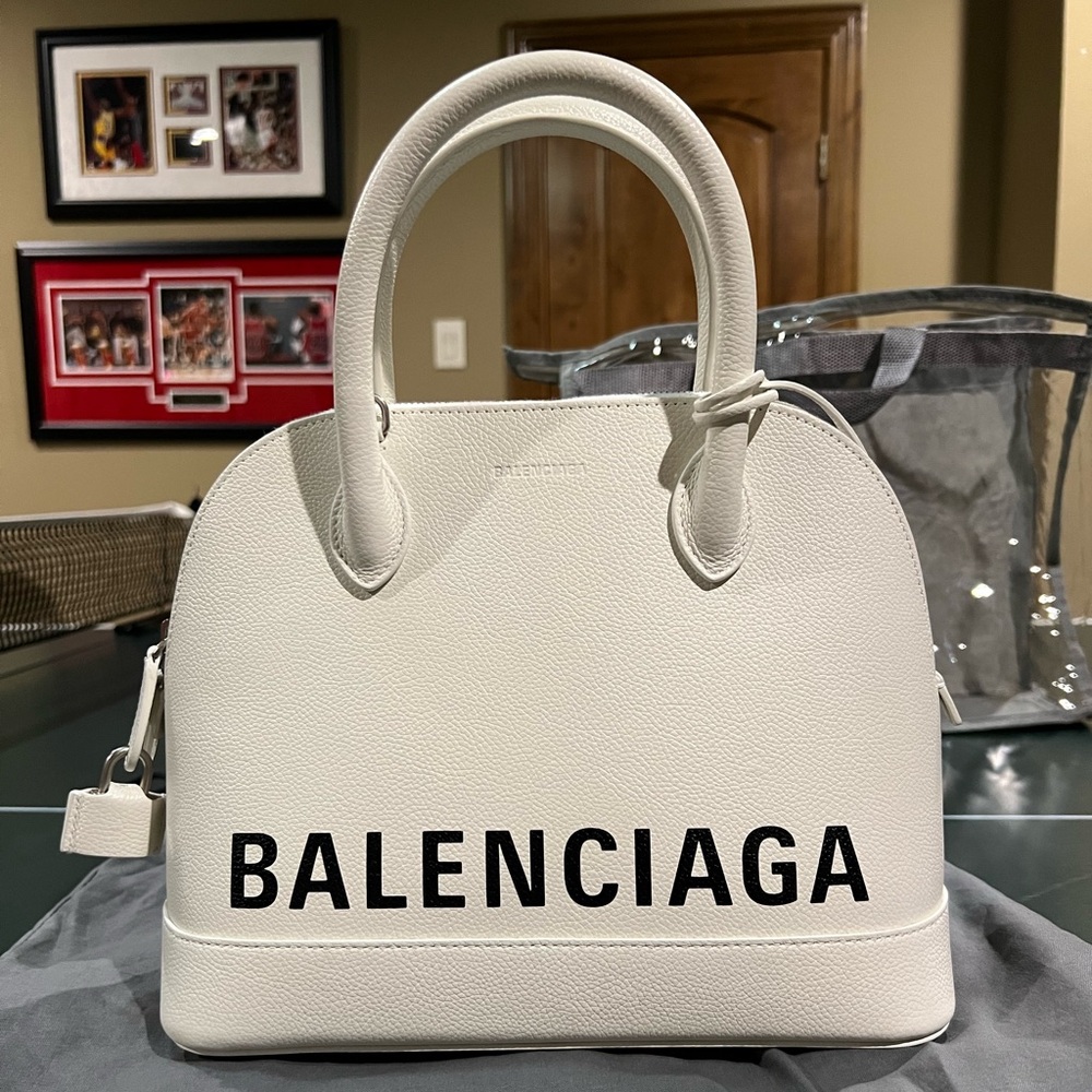 ✨Brand New, Never Used✨ Balenciaga Ville Top Handle Bag S White